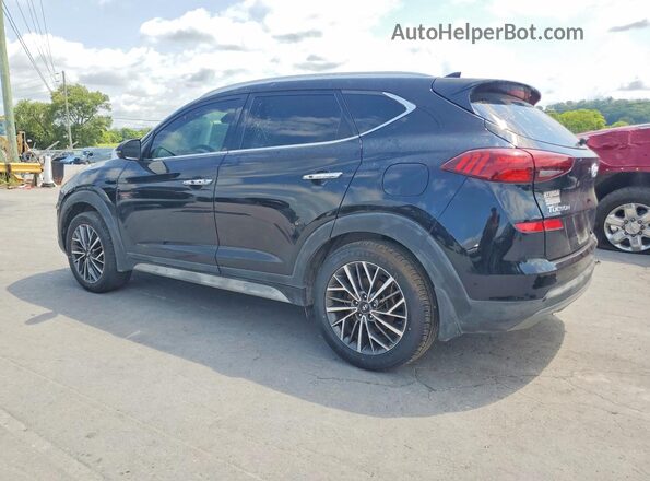 KM8J33AL9KU857544 2019 HYUNDAI TUCSON Черный Задняя правая четверть