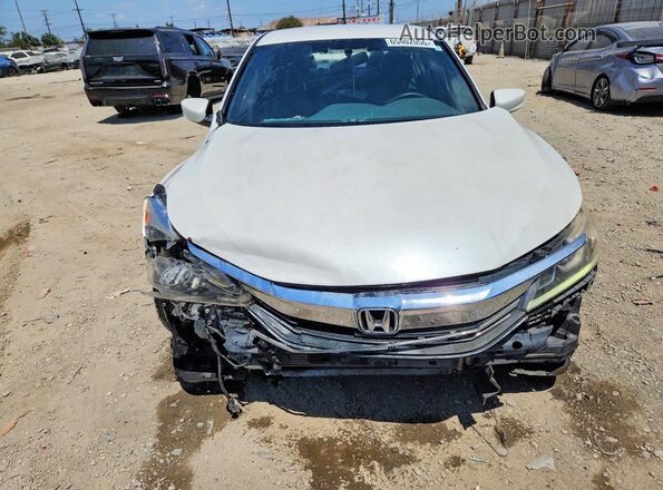 1HGCR2F53GA157822 2016 HONDA ACCORD White Вид ззаду