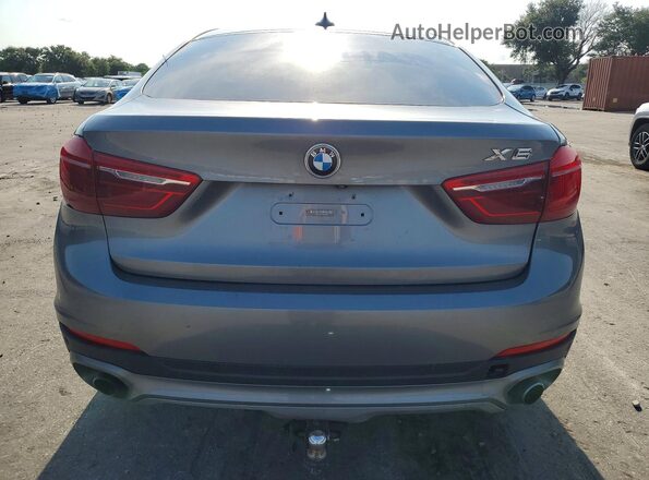 5UXKU0C52G0F92954 2016 BMW X6 Gray Вид салону спереду