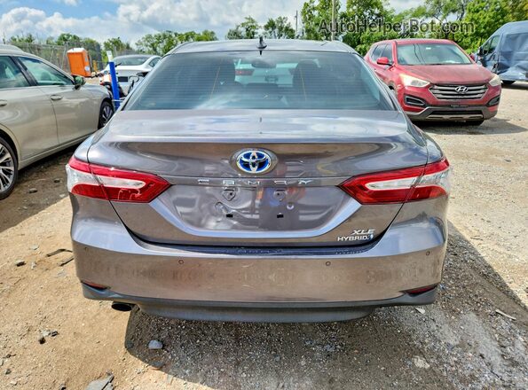 4T1B21HKXKU514895 2019 TOYOTA CAMRY SOLARA Gray Вид салону спереду
