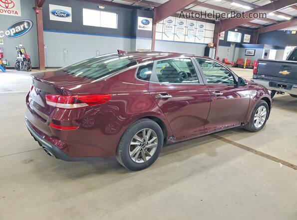 5XXGT4L3XLG411525 2020 KIA OPTIMA Фиолетовый Передняя правая четверть