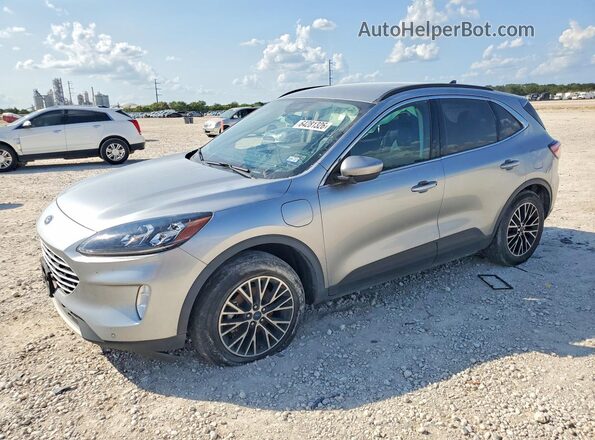 1FMCU0LZ2NUA20144 2022 FORD ESCAPE Silver უკანა მარცხენა