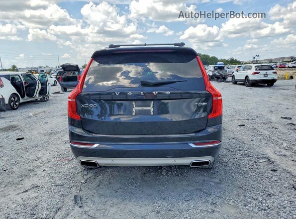 YV4BC0PL4H1114263 2017 VOLVO XC90 Black Вид салону спереду