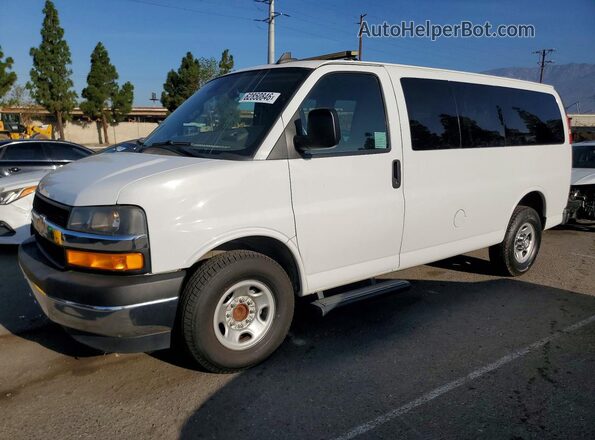 1GAZGMFG2K1278130 2019 CHEVROLET EXPRESS White Задня ліва чверть
