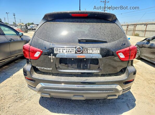 5N1DR2MN6JC661679 2018 NISSAN PATHFINDER Black Front interior view