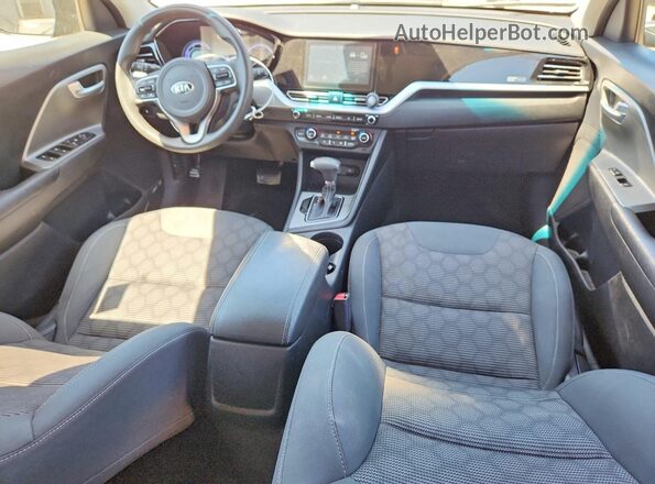 KNDCB3LC6L5426765 2020 KIA NIRO Black Widok zestawu wskaźników