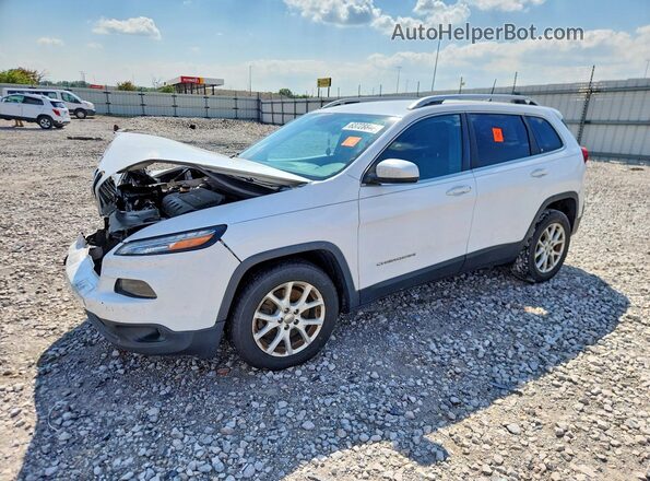 1C4PJLCB7HD232982 2017 JEEP CHEROKEE White Задня ліва чверть