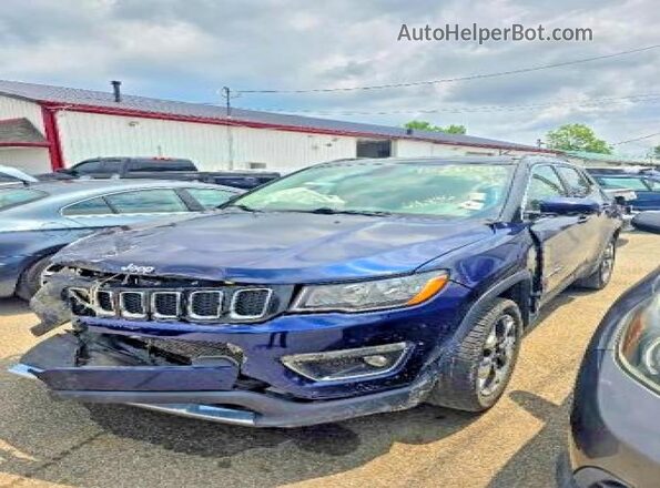 3C4NJDCB5LT223259 2020 JEEP COMPASS Синий Задняя правая четверть