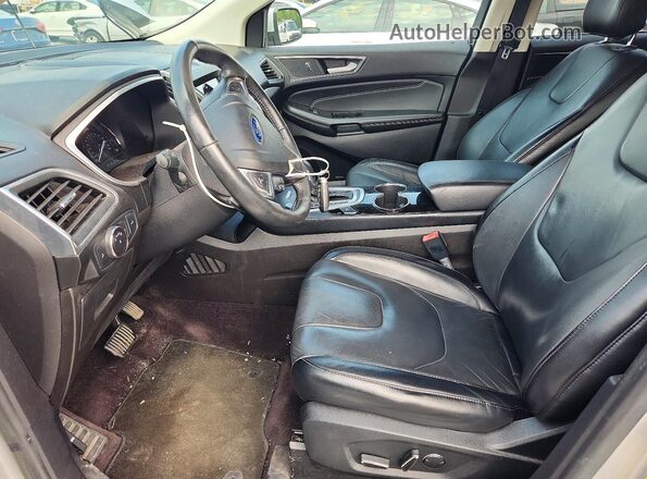 2FMPK3K93HBB59834 2017 FORD EDGE Silver Vista del salpicadero