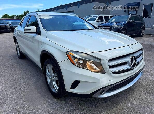 WDCTG4EB2HJ346674 2017 MERCEDES-BENZ GLA-CLASS White Vista frontal