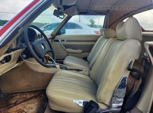 10704412003659 1972 MERCEDES-BENZ SL-CLASS Red Вид панелі приладів
