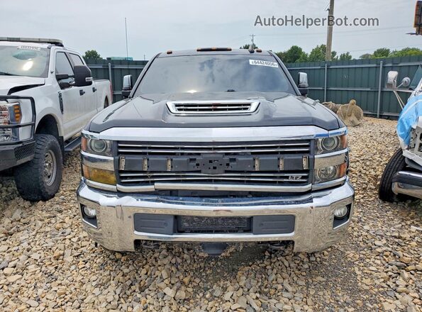1GC4K0CYXJF108895 2018 CHEVROLET SILVERADO Black Vista trasera