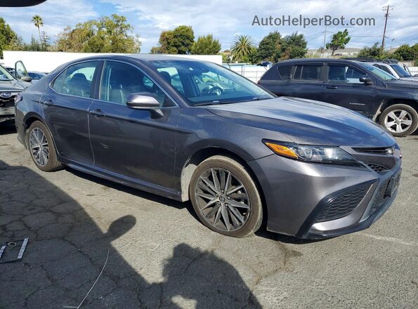 4T1G11AK4MU545873 2021 TOYOTA CAMRY Gray Դիմացի տեսք