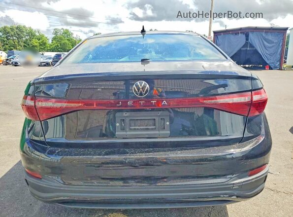 3VW5X7BUXSM068765 2025 VOLKSWAGEN JETTA Black Widok wnętrza z przodu