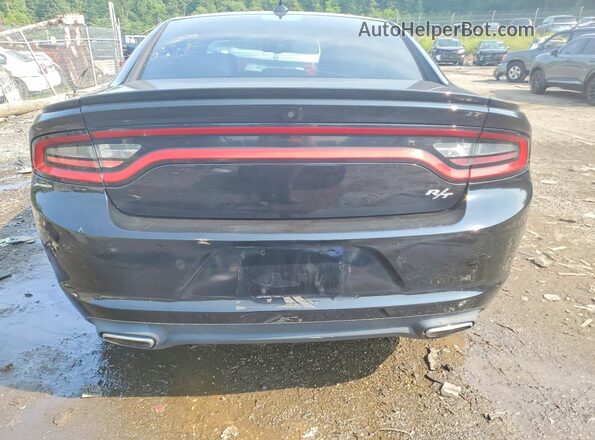 2C3CDXCT7GH104561 2016 DODGE CHARGER Black Front interior view
