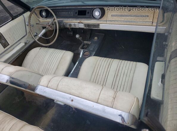 16675T210452 1965 CHEVROLET IMPALA Black Սարքավորումների վահանակի տեսք