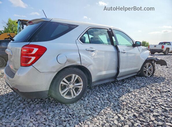 2GNALBEK8G6116041 2016 CHEVROLET EQUINOX Silver Front right