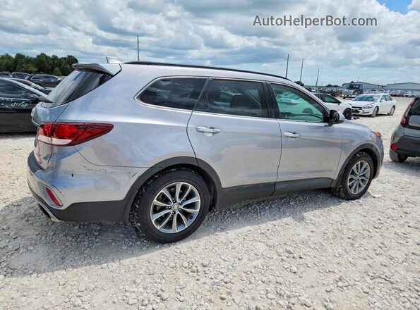 KM8SM4HF1HU195300 2017 HYUNDAI SANTA Silver Delantero derecho