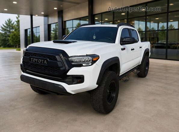 5TFCZ5AN3KX203727 2019 TOYOTA TACOMA White Trasero derecho