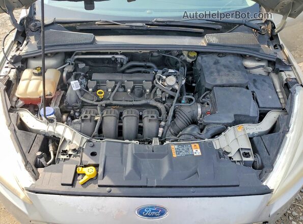 1FADP3F28GL345024 2016 FORD FOCUS Gray Engine compartment view