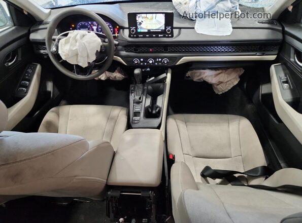 1HGCY1F2XSA049077 2025 HONDA ACCORD Серый Вид щитка приборов