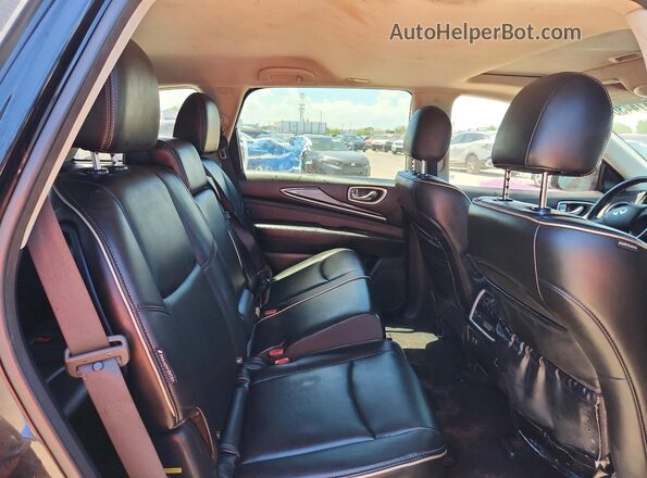 5N1DL0MN1KC568883 2019 INFINITI QX60 Black ძრავის განყოფილების ხედი