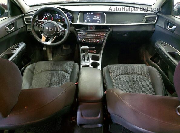 5XXGT4L3XLG411525 2020 KIA OPTIMA Фиолетовый Вид щитка приборов