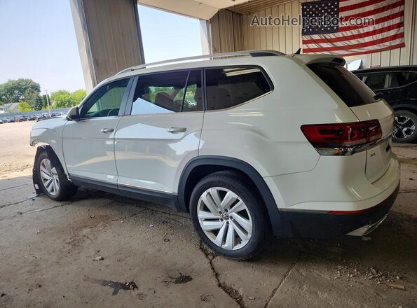 1V2BP2CAXMC547185 2021 VOLKSWAGEN ATLAS Белый Задняя правая четверть
