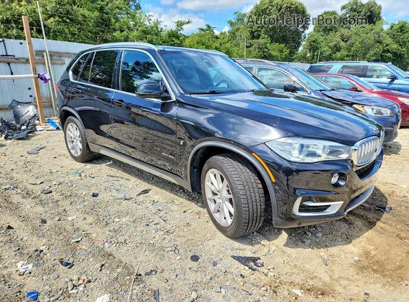 5UXKT0C50J0W03487 2018 BMW X5 Black Вид спереду