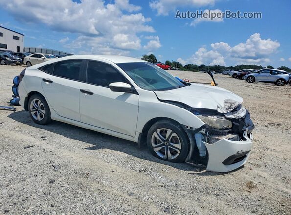 19XFC2F58HE023111 2017 HONDA CIVIC Белый Вид спереди