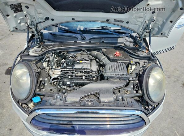 WMWXU1C57G2D09012 2016 MINI COOPER Silver ძრავის განყოფილების ხედი