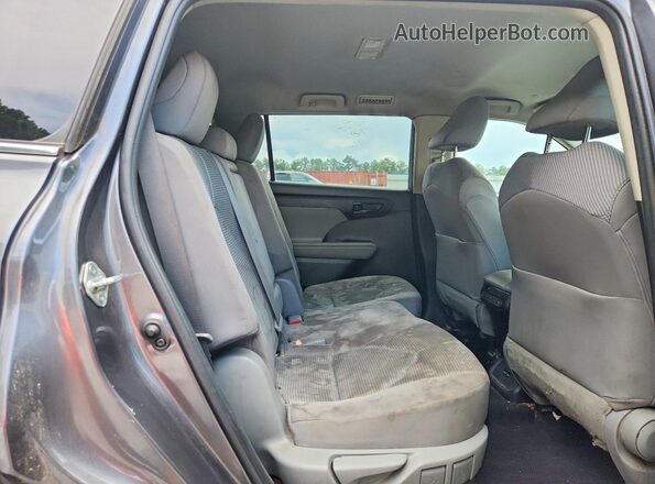 5TDCZRAH0MS534193 2021 TOYOTA HIGHLANDER Gray Engine compartment view