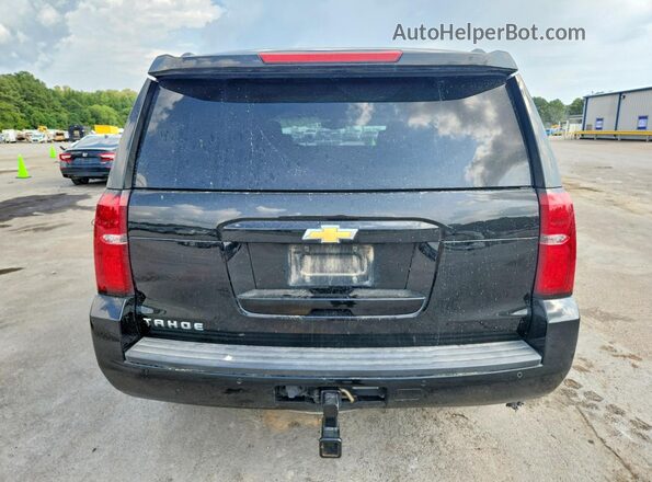 1GNSCAKC7JR185360 2018 CHEVROLET TAHOE Black Vista interior delantera