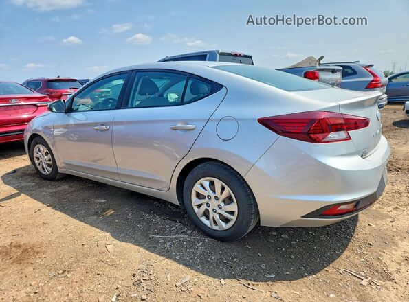 5NPD74LF1KH484321 2019 HYUNDAI ELANTRA Серебряный Задняя правая четверть