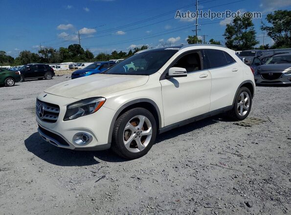 WDCTG4EB7JJ478030 2018 MERCEDES-BENZ GLA White Trasero izquierdo