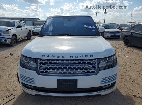 SALGS2EF9GA279320 2016 LAND ROVER RANGE White Vista trasera