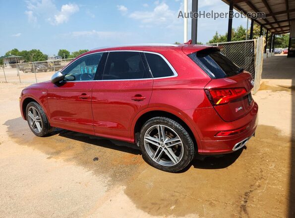WA1C4AFY9J2021501 2018 AUDI SQ5 Red Rear right