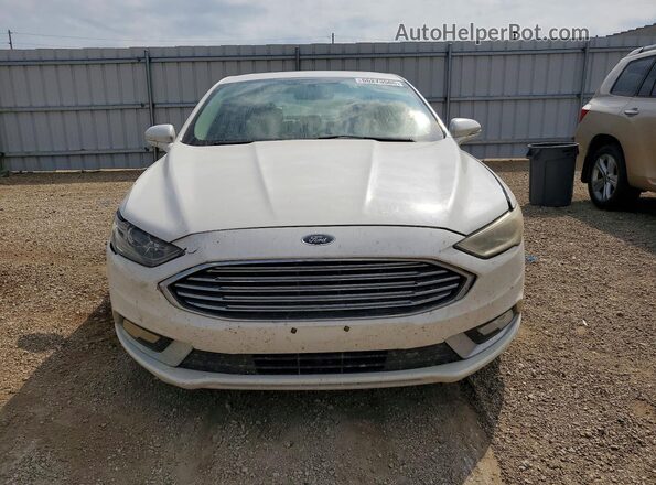 3FA6P0RU8HR375499 2017 FORD FUSION White Vista trasera