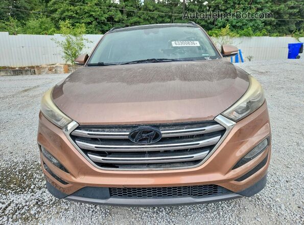 KM8J33A20GU076961 2016 HYUNDAI TUCSON Brown Vista trasera