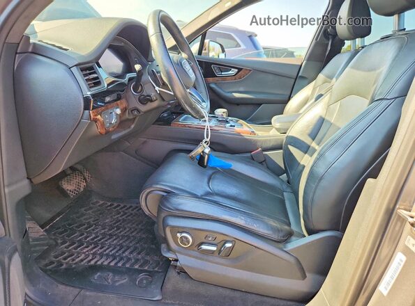 WA1VAAF76JD024742 2018 AUDI Q7 Gray Вид панелі приладів