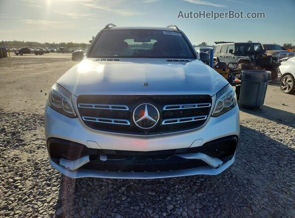 4JGDF7FEXHA990331 2017 MERCEDES-BENZ GLS-CLASS Silver უკანა ხედი