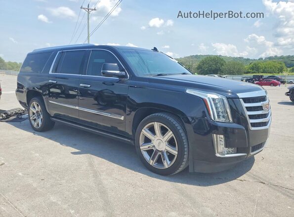 1GYS4JKJ7GR262574 2016 CADILLAC ESCALADE Черный Вид спереди