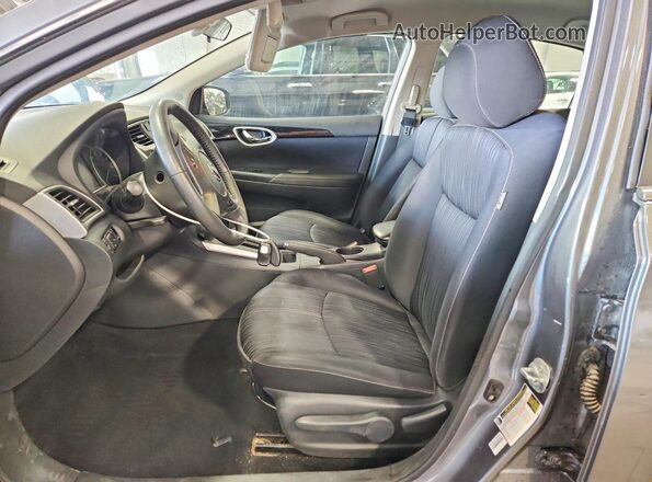 3N1AB7AP7GL648454 2016 NISSAN SENTRA Silver Dashboard view