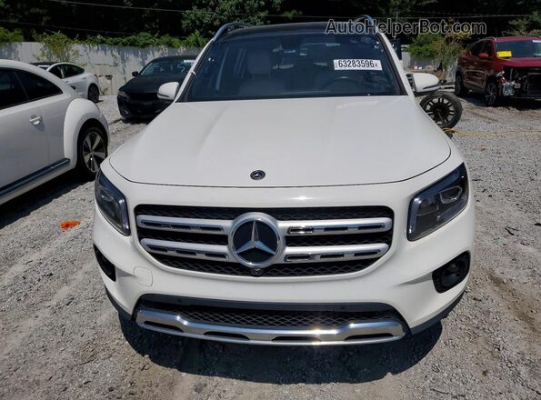 W1N4M4HB6LW040774 2020 MERCEDES-BENZ GLB-CLASS White Vista trasera