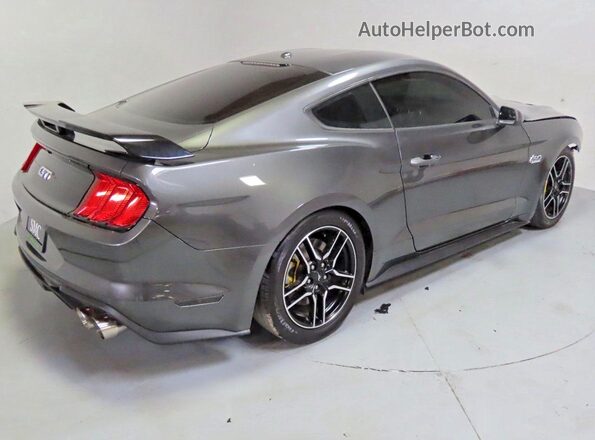 1FA6P8CF5L5130471 2020 FORD MUSTANG Gray Передня права чверть