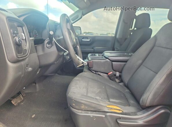 3GCPWBEK0MG128422 2021 CHEVROLET SILVERADO Black წინა პანელის ხედი