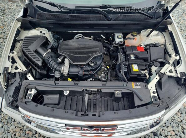 1GKKNMLS5MZ202627 2021 GMC ACADIA White Widok naklejki z numerem VIN