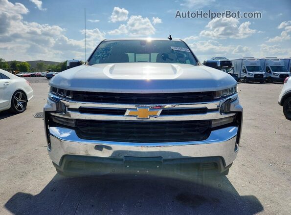 1GCPWCEK6KZ389394 2019 CHEVROLET SILVERADO Silver Rear view