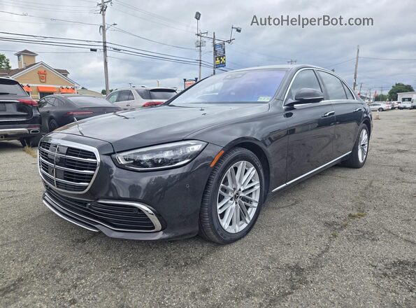 W1K6G7GB0MA042146 2021 MERCEDES-BENZ S Угольный Задняя правая четверть