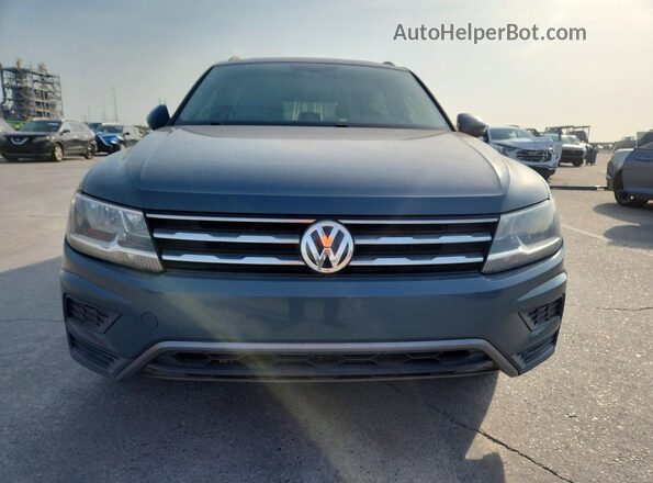 3VV3B7AXXKM104721 2019 VOLKSWAGEN TIGUAN Зеленый Вид сзади